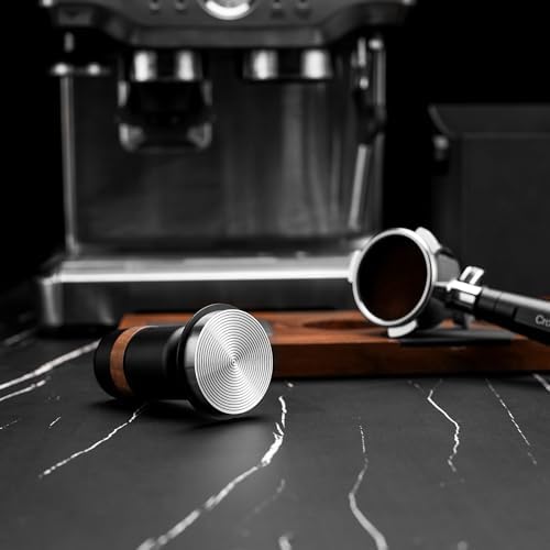 54mm Espresso Tools Set | Bottomless Portafilter | Black Calibrated Tamper | Fit Breville & Sage Barista Machine - Image 6
