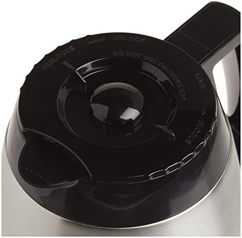 Cuisinart DCG-600RC 10-Cup Replacement Thermal Carafe with Lid, Compatible with Cuisinart Coffeemakers, Stainless Steel - Image 3