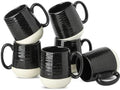 Hasense Coffee Mugs Ceramic, 15 oz Large Coffee Cups with Handle for Home and Office, Latte Mugs Set for Coffee, Tea, Hot Cocoa, Mocha, Black Coffee Cup Gift for Dad Mom, Dishwasher Microwave Safe by Hasense