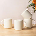 theterra Ceramic Coffee Mugs Set of 4, 14.2 oz Coffee Cups with Handle by TheTerra