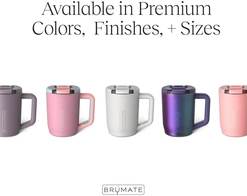 BrüMate Müv - 15oz 100% Leak Proof Insulated Coffee Mug with Handle & Lid - Stainless Steel Coffee Travel Mug - Double Walled Coffee Cup (Sage) - Image 3