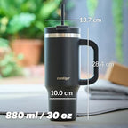 Contigo Streeterville Tumbler, Stainless Steel Vacuum Insulated, Leak-Proof, Cold for 29 Hours, Fits in cupholders, Licorice, 30oz (Pack of 2) - Image 7