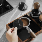 Metal Reusable Coffee Filter For Espresso Portafilter Basket Coffee Accessories,51/53/58.5mm Puck Screen 0.2/0.8mm(51mm Black 0.2mm) - Image 5