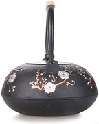 1200ML Japanese Tetsubin Cast Iron Teapot Tea Kettle For Stove Top With Infuser And Insulation Handle - Image 3