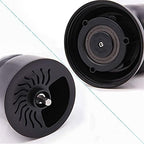 Coffee Grinder Manual Coffee Grinder with Ceramic Burrs Hand Coffee Mill with Two Containers Adjustable Coarseness Refillable Lids - Image 7