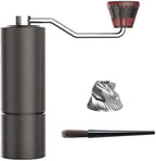 Featured Chestnut C2 Manual Coffee Grinder,Stainless Steel Conical Burr,Capacity 25g,Burr size 38mm，Portable manual grinder (black) - Image 4