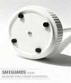 VROOMIUM Ceramic Coffee Mug Holder,Extra-Large and Stable, Fits 20oz, White - Image 3