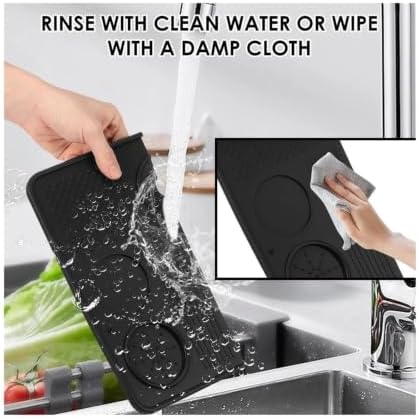 Coffee Tamper Mat Food Grade Nonslip Silicone Flat And Corner Press Powder Pad Espresso Coffee Tamping Rest Holder Tools - Image 5