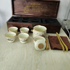 Chinese Kung Fu Tea Set, Semi-Automatic for Lazy Users, Exquisite Gifts Set, Perfect for Christmas, Father's Day, Mother's Day, and Birthday Gifts. (Grey-House) - Image 4