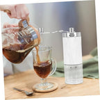 Portable Hand Crank Coffee Mill Grinder for Beans, Stainless Steel - Image 7