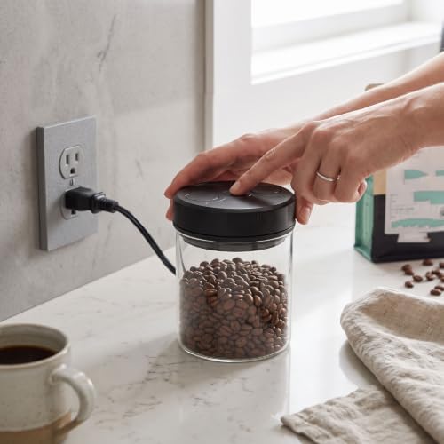 Automatic Vacuum Coffee Canister 700ml Borosilicate Glass - Image 7