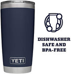 YETI Rambler 20 oz Stainless Steel Vacuum Insulated Tumbler w/MagSlider Lid - Image 4