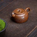 Tea Kettle Creative Handmade Exquisite Pattern Jiangshan Beautiful Teapot Home Purple Sand Teapot Ceramic Tea Infuser - Image 5