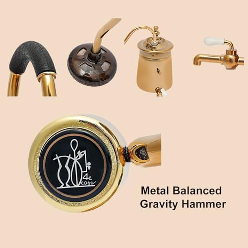 Belgium Luxury Royal Family Balance Syphon, Siphon Coffee Maker with Tee Handle, Elegant Retro-Style Design Vacuum Brewing Coffee Machine for Coffee Aficionados, Coffee/Tea Dual-Use - Image 5
