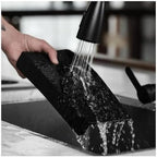 Espresso Tamping Mat Coffee Tamper Station Silicone Food Grade Pad Cafe Bar Home Kitchen Accessories(1pcs Black A) - Image 3