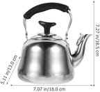 Stovetop Whistling Tea Kettle Stainless Steel 1 Quart - Image 3