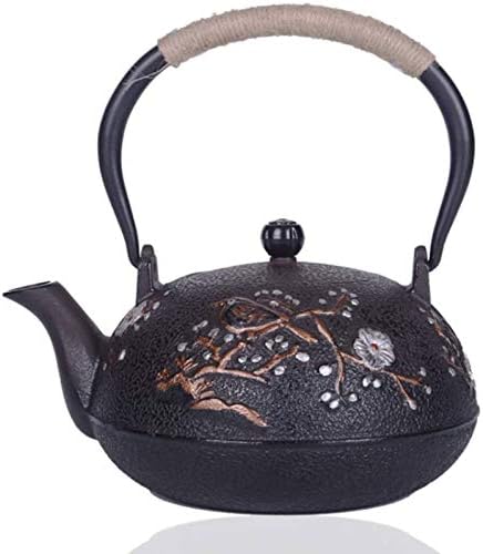 1.2L Teapot Tea Kettle Tea Pot Antique Cast Iron Teapot Tetsubin Japanese Tea Kettle - Handmade, Kung Fu Tea Set by MGEMJMJ
