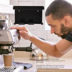 Portafilter Wall Holder: Space Saving Wall Mounted Rack for Coffee Tools, Multi Functional Iron Portafilter Holder - Image 5