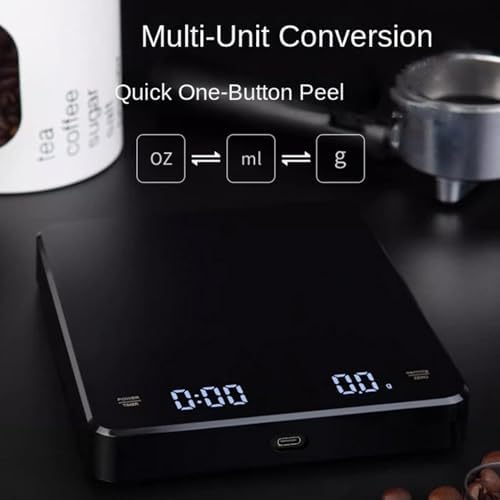 Coffee Bean Scale Small LED Display oz/ml/g - Image 5
