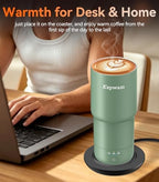 Kepwam Self-Heating Travel Mug T3,20oz Large Capacity Leak-Proof Heated Mug - Image 4