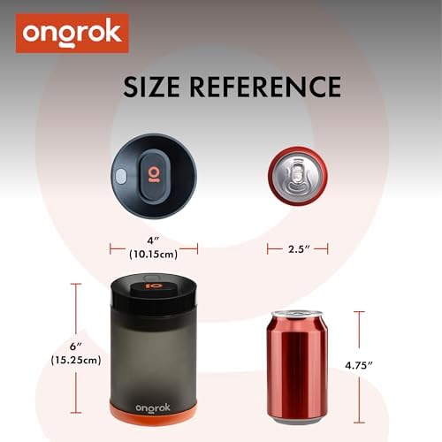 ONGROK Glass Storage Jar with Vacuum Pump Technology, Air Proof Containers to Preserve Smell and Aroma (800ml (2oz)) - Image 5