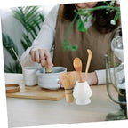 Matcha Tool Set Ceramic and Bamboo for Tea Ceremony Use - Image 6
