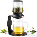 Glass Tea Pot with Infusers for Loose Tea and Drip Coffee Pour Over by Unknown