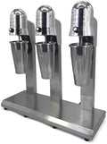 3 Head Electric Milk Shake Machine, 110V 18000RMP Powerful Electric Tea Drink Mix Milkshake Mixer with 3 x 800ml Cup, Milk Frother Mixer for Milk Drink Tea Juice by Unknown