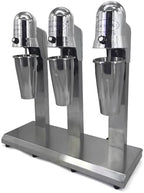 3 Head Electric Milk Shake Machine, 110V 18000RMP Powerful Electric Tea Drink Mix Milkshake Mixer with 3 x 800ml Cup, Milk Frother Mixer for Milk Drink Tea Juice by Unknown