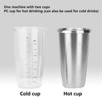 Electric Milkshake Maker Machine with 29oz Mixing Cup 2 Speeds Milk Shaker Blender Stainless Steel Drink Mixer Frappe Mixer Protein Shaker for Milk Frother Smoothie Cocktails - Image 6