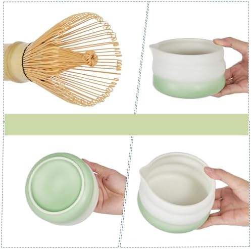 Takywep 7-Piece Matcha Tea Set, Full Matcha Kit with Bowl, Tools, Stainless Steel Sifter and Tea Cloth, Premium Present for Tea Lovers - Image 2