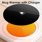 Mug Warmer with Wireless Phone Charger, Electric Beverage Warmer Plate with 3 Heat Settings 8H Auto Shut Off, for Heating Coffee, Beverage, Milk, Tea, Candle Wax - Image 7