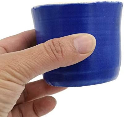Handmade Blue Rustic Espresso Cup - Image 5