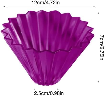 Ceramic Coffee Filter Cup Reusable Filters With Wood Stand Funnel Dripper Cake Accessories(Black) - Image 7