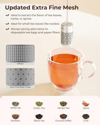 Only Available for The Next 72 Hours Bundle 2 Pack Small Tea Infusers and 2 Pack Large Tea Strainer - Image 7
