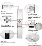 Cold Brew Coffee Maker,Cold Drip Coffee Machine with Adjustable Drip Filter,Glass Cold Brew Coffee Tower Iced Coffee Brewer for Home and Office - Image 2