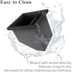 Stainless Steel Espresso Coffee Ground Knock Box Chute, Built-in Desktop Waste Bucket, Bottomless Knocking Residue Box - Image 5