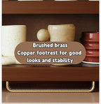 Coffee Mug Holder Rack, 3-Tier Countertop Display Shelf, Solid Wood Desktop Storage for Kitchen, Dining Room, Coffee Bar - Image 6
