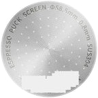 Coating Espresso Puck Screen 51/53/58.5mm Reusable Metal Filter 0.8mm Thickness Lower Shower Screen(2pcs H 58.5mm) - Image 3