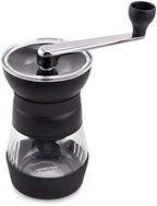 Hario 'Skerton Pro' Ceramic Manual Coffee Grinder (Black) and Hario V60 Paper Coffee Filters (Natural, 200 Count) - Image 4