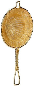 Copper Tea Infuser Strainer, Reusable Loose Leaf Filter with Double Layer Fine Mesh Design for Optimal Brewing, Hand Woven for Durability - Image 2