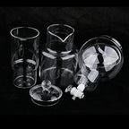 Yajuyi Coffee Maker Pot Pour Over Coffee Dripper Brewer Set with Glass Carafe and Mesh Heat Resistant Glass Smooth Drip Extraction Suitable for, Clear - Image 7