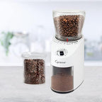 Capresso Infinity Plus Conical Burr Grinder, White - Image 2