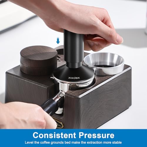 XIXUBX 2-in-1 Espresso Tamper & WDT Tool, 51mm Spring Loaded - Image 6