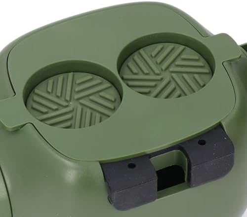 Mini Coffee Knock Box: Portable Espresso Knock Box, Compact Abs Plastic Coffee Ground Bin for Bar Kitchen and Cafe, Used Coffee Grounds Container (Green) - Image 7