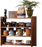 Coffee Cup Holder for Countertop Walnut Wood Mugs Shelf for Kitchen by KAOTGOT