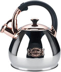 Tea Kettle Stovetop Whistling Kettle Teapot, 3Quart Tea Pot Stainless Steel Teakettle for Stove Top with Heat Proof Ergonomic Handle by Unknown