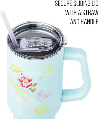 Silver Buffalo Strawberry Shortcake Duo, Stainless Steel Tumbler, 40oz - Image 2