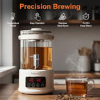 Kawu Electric Kettle, 7-in-1 Glass Water Boiler and Warmer with Infuser - Image 5