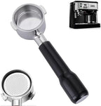 51mm Bottomless Portafilter,Naked Bottomless Portafilter 2 Ears with Stainless Steel Double Shot Capacity Cup Filter Basket Compatible for Delonghi ECP3420/EC155/BCO430/EC260 by Unknown